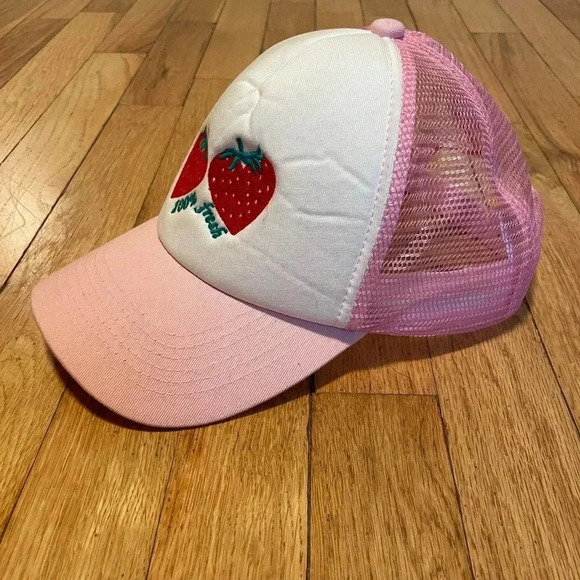 Pink Trucker/Running Hat 💯 Fresh Like New! - Picture 6 of 7